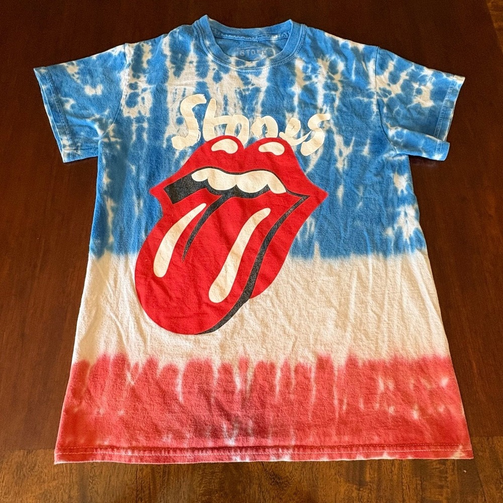 Rolling Stones No Filter 2019 Tour Tie Dye Band Tee Medium